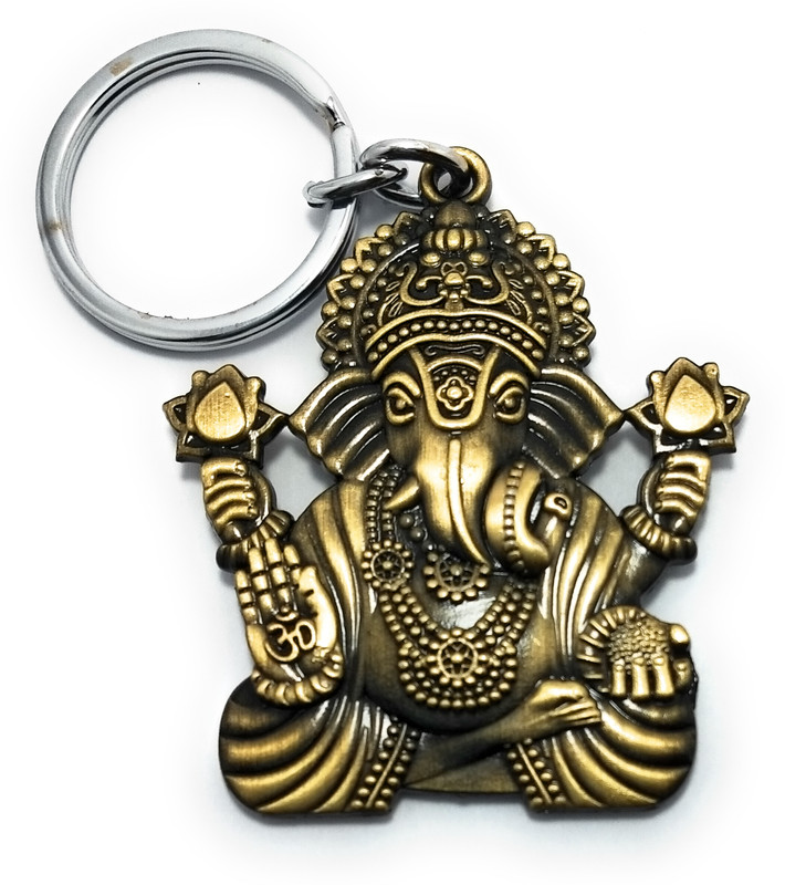 High Choice Double Sided Lord Ganesha or Ganpati or Ganesh Metal Key Chain