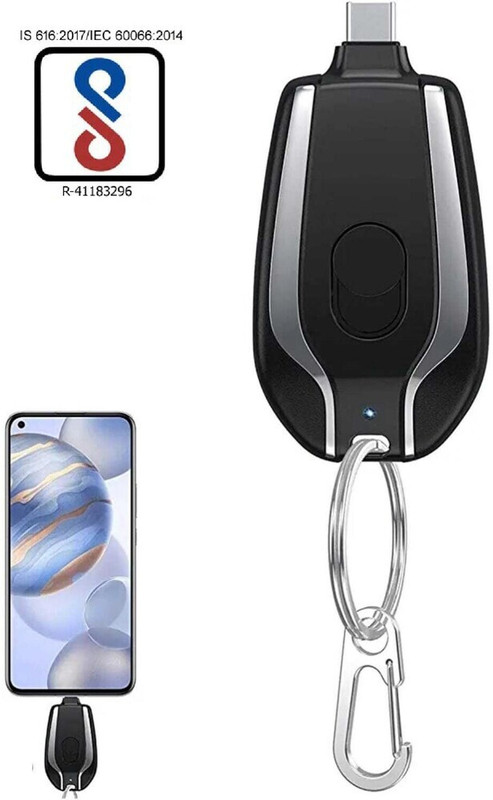 OCVITO Power Bank Key Chain type -c Key Chain