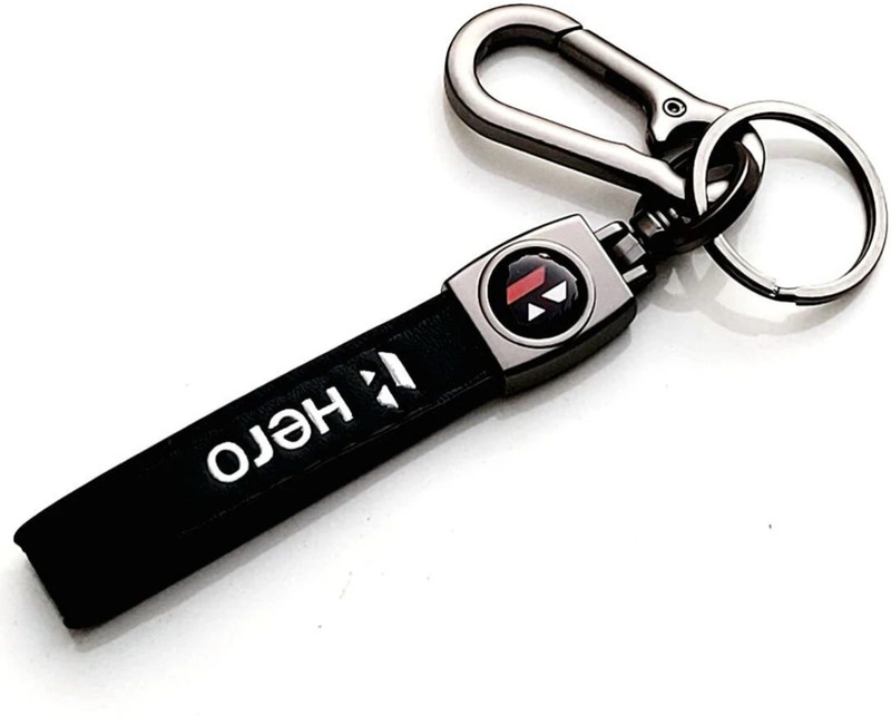 DRISYAM Hero premium quality metal+leather heavy duty key chain Key Chain