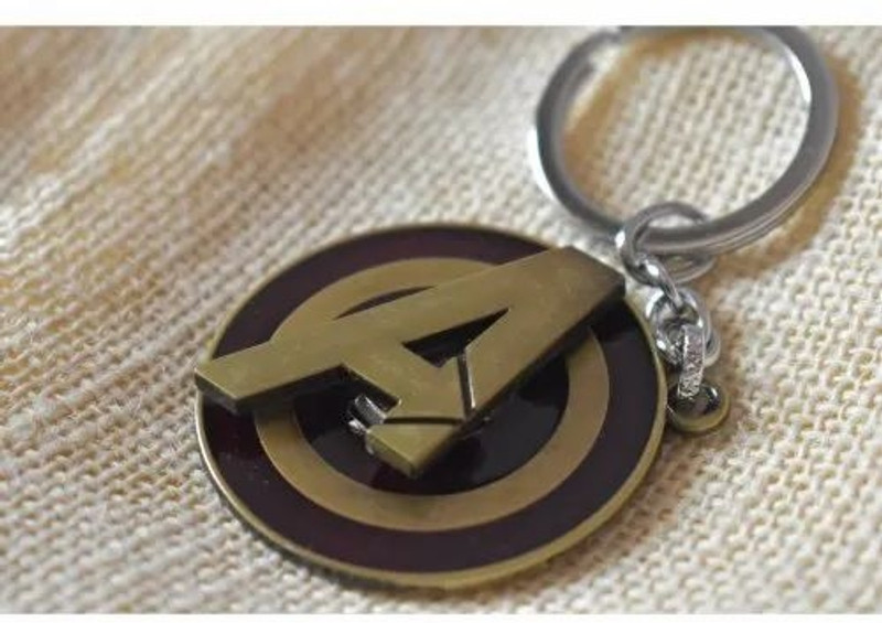 Jainsburys Avenger A logo rotatable Keychain best quality keychain Key Chain