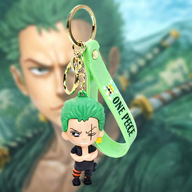UrbanStash Anime keychain one piece (zoro) for car / bike / bagpack keys , Key Chain
