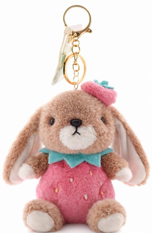 SCOOBA Tiny rabbit soft toy bag charm keychain Key Chain