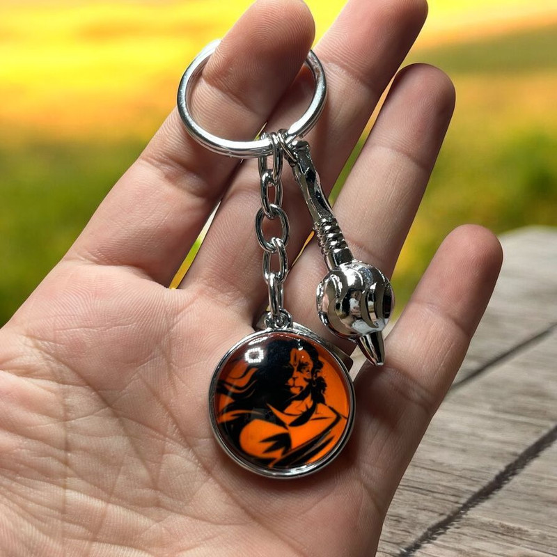 aflatunfashion 041 Hanuman Metal Keychain Key Chain