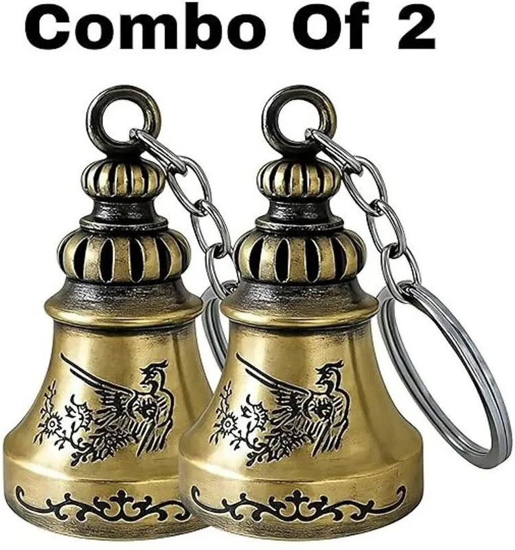 Dadwanshi 2-pack Bike Key chain Good Luck Bike Key Chain Chain Breaker