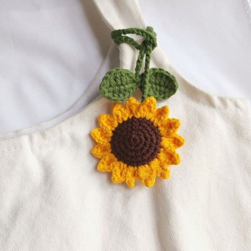 theeco sunflower hanging keychain Key Chain