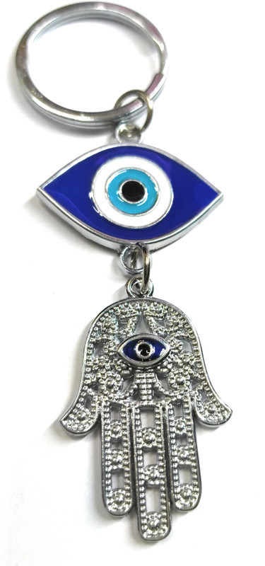 mik PALM EVIL EYE PREMIUM METAL Key Chain