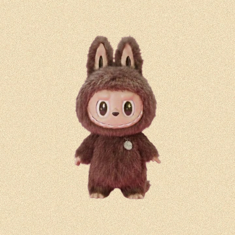 MILLOR Fluffy Cartoon Fur Decorative Toy - 13 cm(Multicolor)