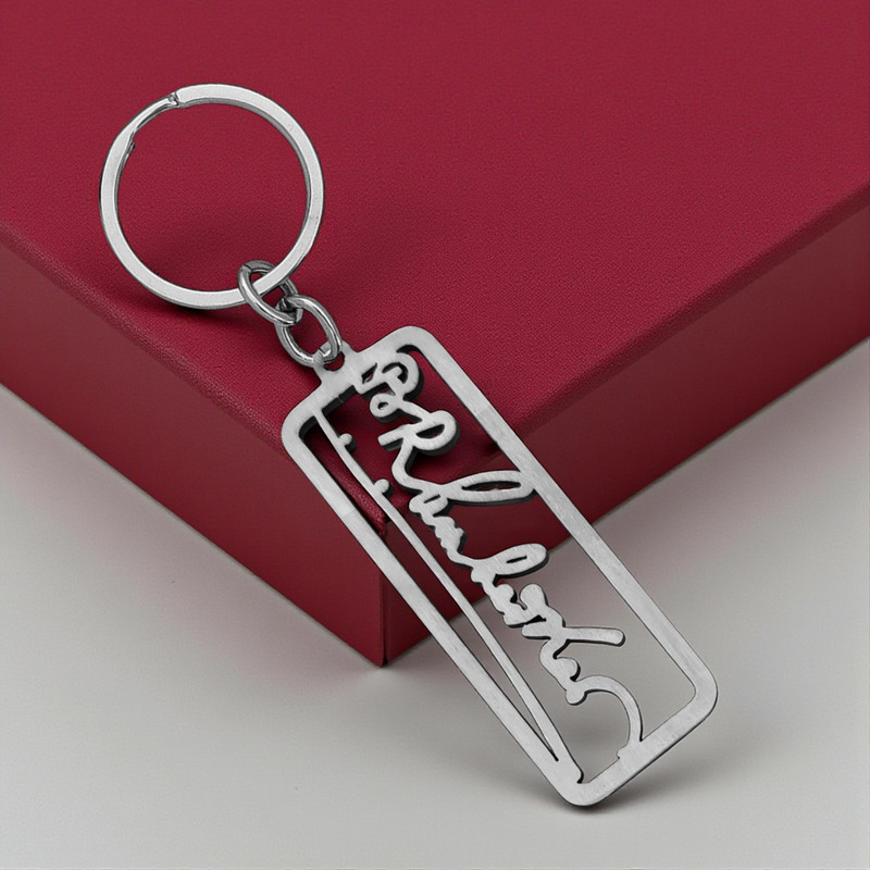 The Men Gift B.R. Ambedkar Signature Keychain Inspirational Icon Key Ring ShivKey2025532 Key Chain