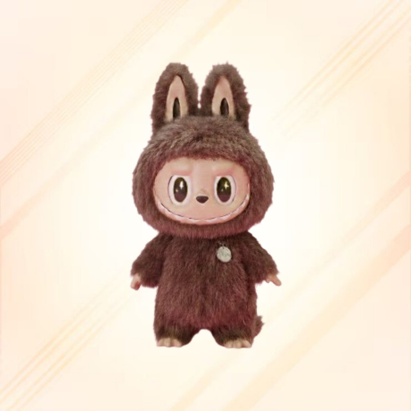 MILLOR Soft Fur Rainbow Decorative Toy - 13 cm(Multicolor)