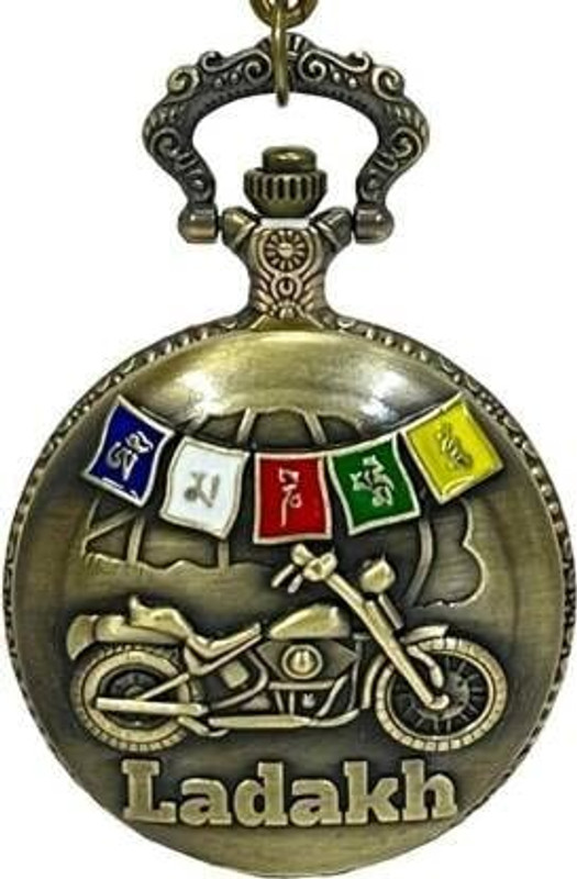 n v p Ladakh theme Bike Pocket Watch Key Chain with Key Ring Boys Gift Key Chain Ladakh theme Bike Pocket Watch Key Chain with Key Ring Boys Gift Key Chain NA Metal Pocket Watch Chain