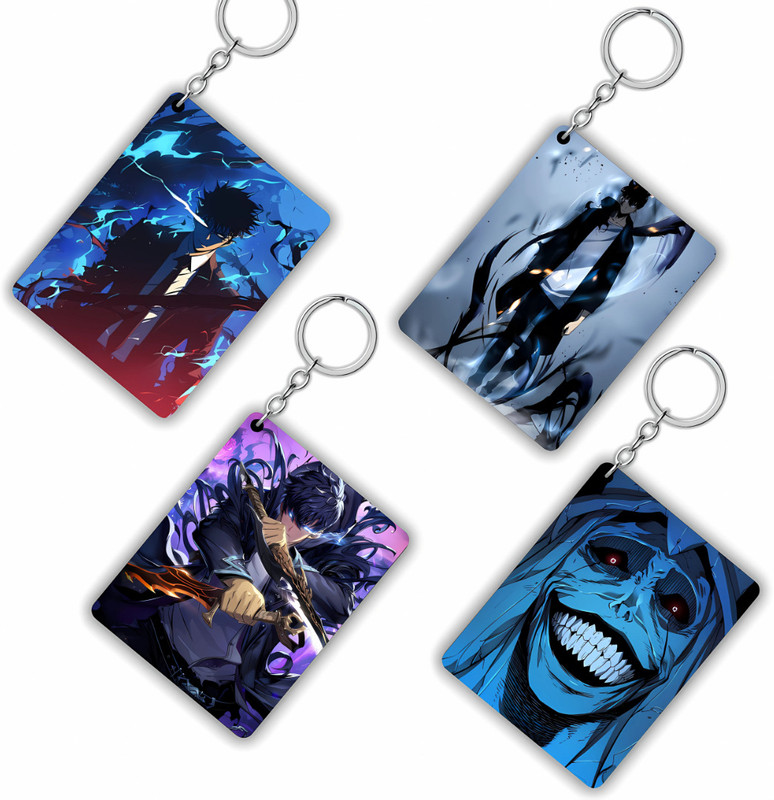 GROOFIEZ SHYAM BABA | KHATU SHYAM JI KEYCHAIN PACK FOR BIKE, SCOOTY, CAR (SET OF 4) Key Chain