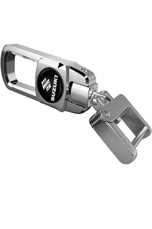 NIVIZEN Premium Metal Suzuki Car Keychain – Stylish Durable Key Holder Key Ring Key Chain
