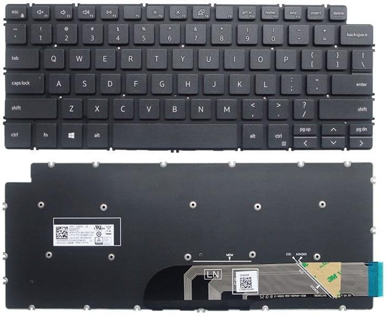 Forida DL Latitude 3301 3410 3401 P129G001 Inspiron 13 5391 7491 7391 14 5493 5491 Laptop Keyboard Replacement Key