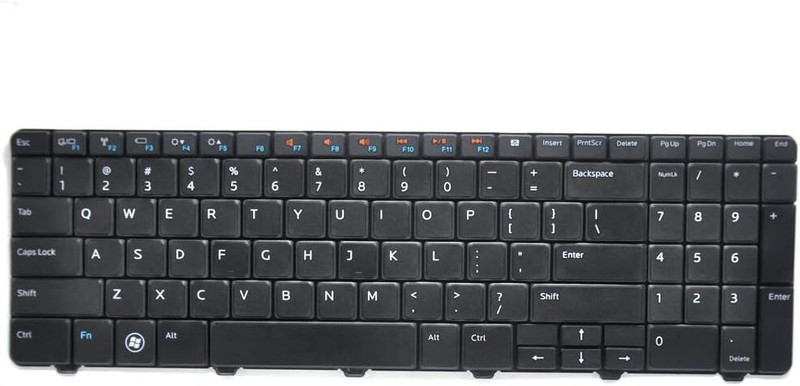 Forida DL Inspiron 15R 5010 M5010 M501R N5010 09GT99 NSK-DRASW 96DJT 096DJT NSK-DRASW Laptop Keyboard Replacement Key