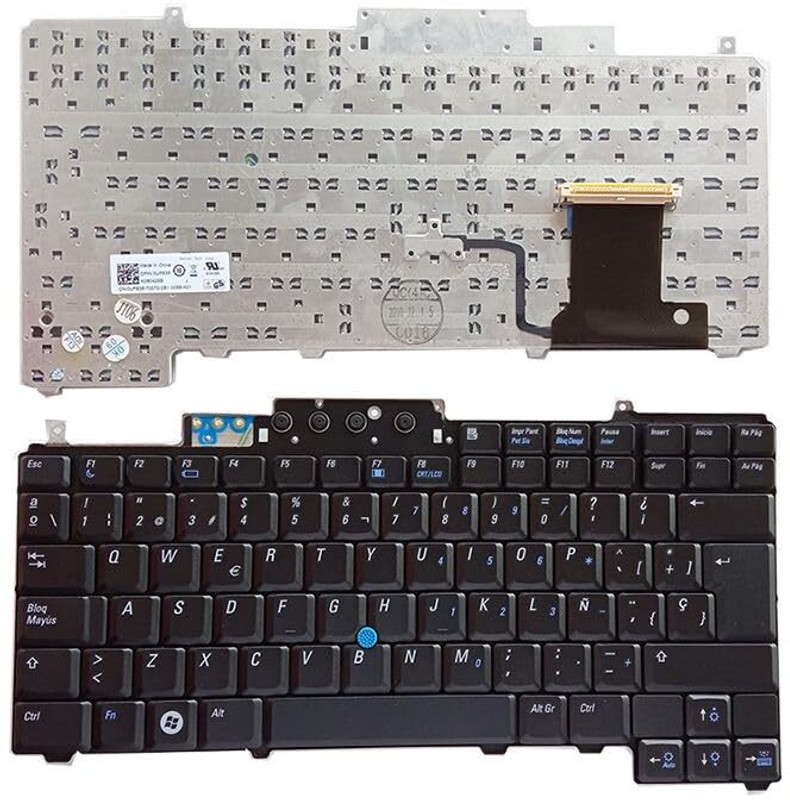 Forida DL Latitude D620 D630 D820 D830 D631, Precision M65 M2300 M4300 UC172 0UC172 Laptop Keyboard Replacement Key
