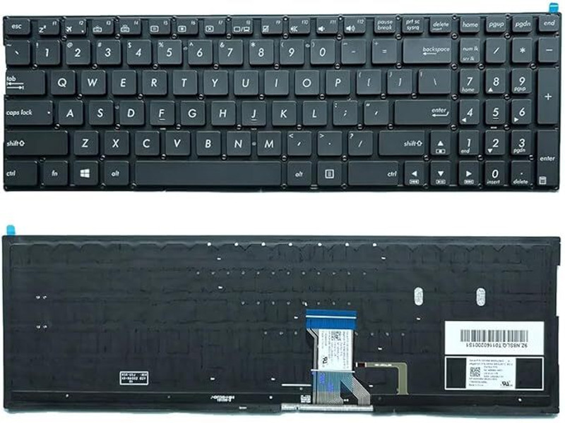 MACKTECH ASUS Q552 Q552UB Q553UB Q524 Laptop Keyboard Replacement Key