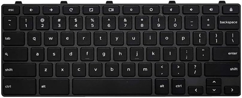 Forida DL Chromebook 11 3120 P22T P/No. DLM14K13US-920 0CK4ND NSK-LN0SQ 01 Laptop Keyboard Replacement Key