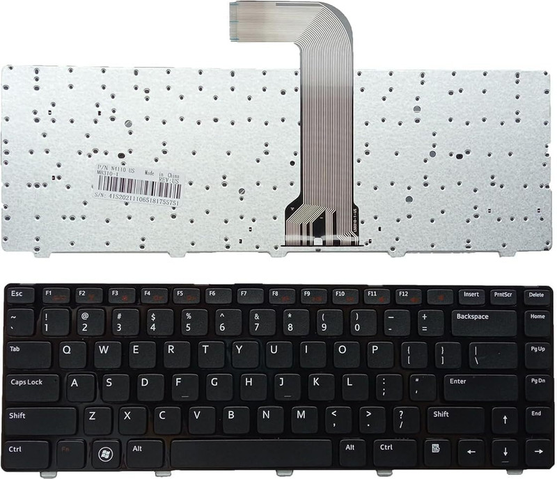 Forida DL Inspiron 14R N4110 M4110 N4050 M4040 M5040 M5050 N5040 N5050 N4410 M411R Laptop Keyboard Replacement Key