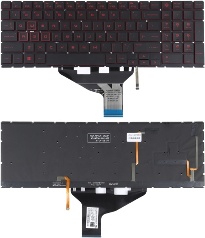 us info HP Omen 15-DC 15-DH 15-DC1018ca 15-DH002NR 15-DH001 15-DH0161T Keyboard Backlit Laptop Keyboard Replacement Key
