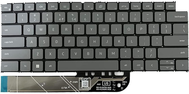 Forida DL Inspiron 13 5310 14 Pro 5431 5410 5415 5418 7415 2-in-1 P147G, 16 Pro 5620 Laptop Keyboard Replacement Key