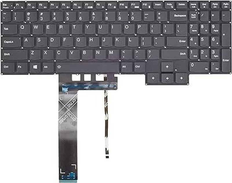 MACKTECH Legion 5 15ARH05H 5-15ARH05 5-15IMH05H, 5-17ARH05H 5-17IMH05H Laptop Keyboard Replacement Key