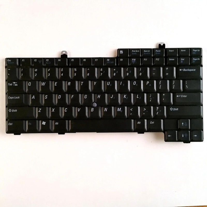 Forida DL Dell Inspiron 500M 600M 8500 8600 Latitude D500 D600, 01M737 1M737 K010925X Laptop Keyboard Replacement Key