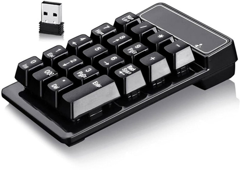 RuhZa Portable Mini Multi-Function Accounting Number Keypad Keyboard Extensions Laptop Keyboard Replacement Key