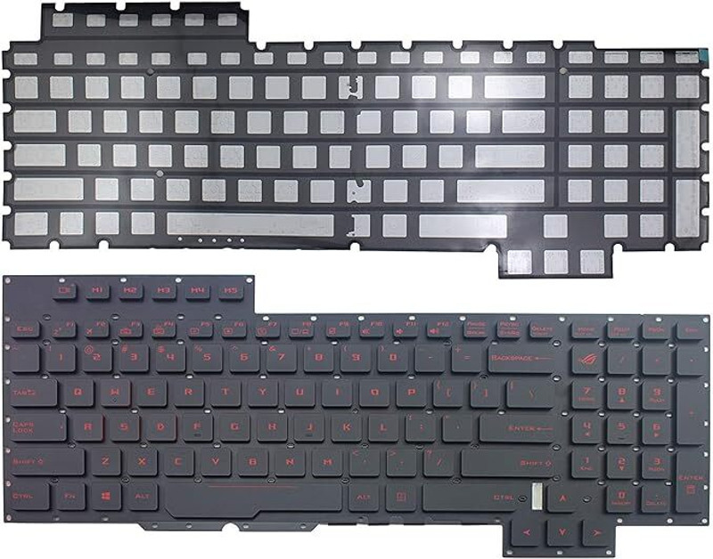 MACKTECH Asus GX700 GX700VO V153162AS1-US 0KNB0-E611US00 Laptop Keyboard Replacement Key