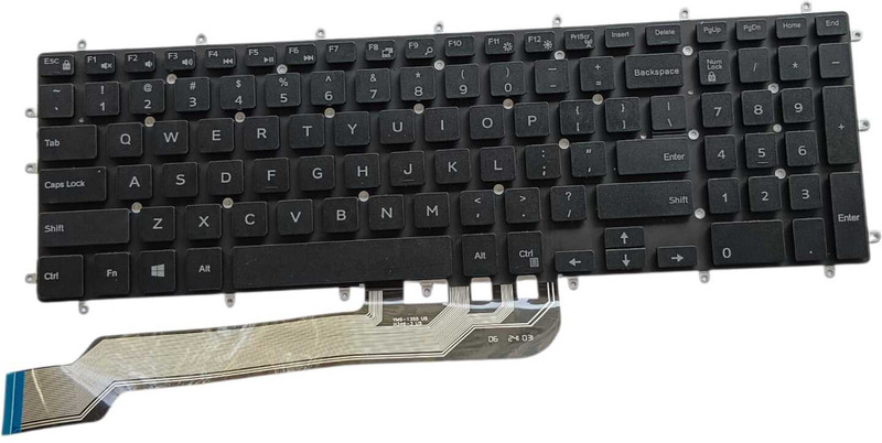 startechnology Inspiron 15 5567 (and related 5565, 5767, 7566, 7567 models Laptop Keyboard Replacement Key