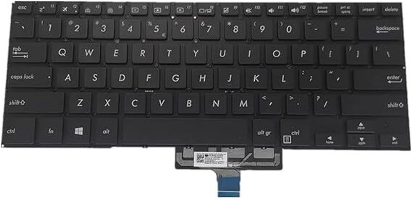 MACKTECH ZenBook Flip 14 UX461FA UX461FN UX461UA UX461UN Laptop Keyboard Replacement Key