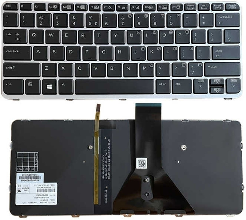 us info HP EliteBook Folio 1012 G1 1030 G1 1020 G1 Laptop Backlit Keyboard Laptop Keyboard Replacement Key