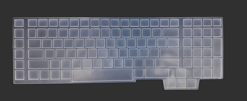 Saco Protector Skin Keyboard Cover for 17.3 Inch Laptop HP OMEN 17t 17-an011dx 17-an012dx 17-an013dx 17-an053nr 17-ap010nr 17-ap052nr Keyboard Skin(Transparent)