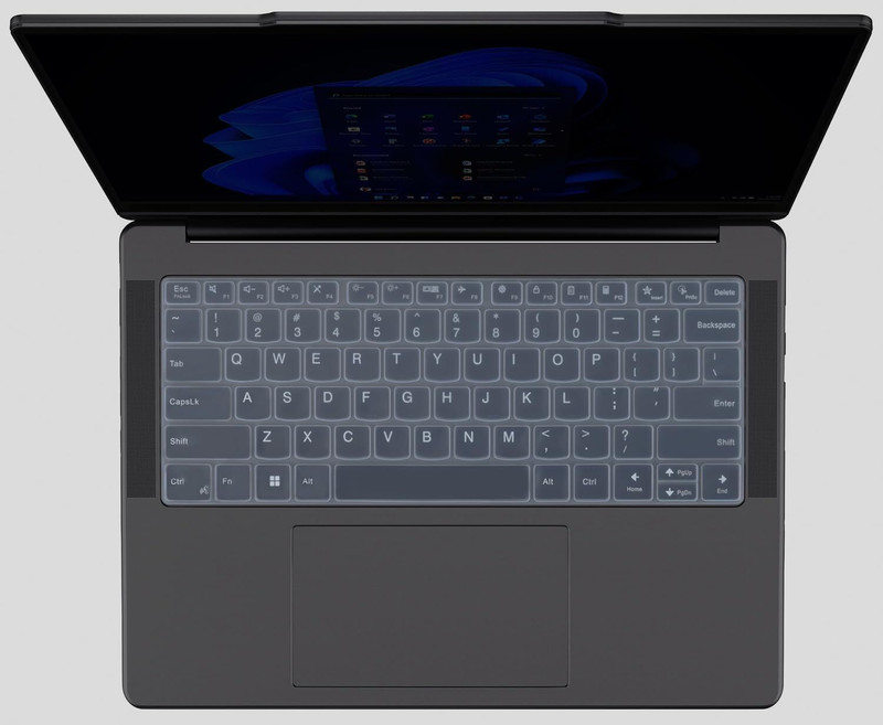RAYA Silicone Keyboard Cover for Yoga Slim 7 / Slim 7i / Slim 7X and Lenovo Yoga Pro 7 Keyboard Skin(Transparent)