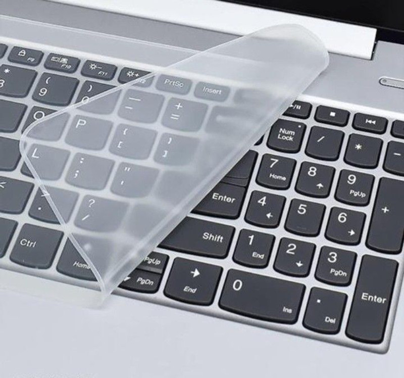 LUCKYY Terabyte keyboard cover Laptop Keyboard Skin(Transparent)