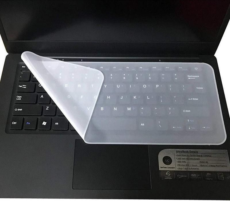 DELOX 15.6INCH Laptop Keyguard Protactor Laptop Keyboard Skin(Transparent)