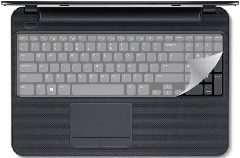 DELOX Fedus Keyguard Protector For (15.6 inch) Laptop Keyboard Skin (Transparent) Laptop Keyboard Skin(Transparent)