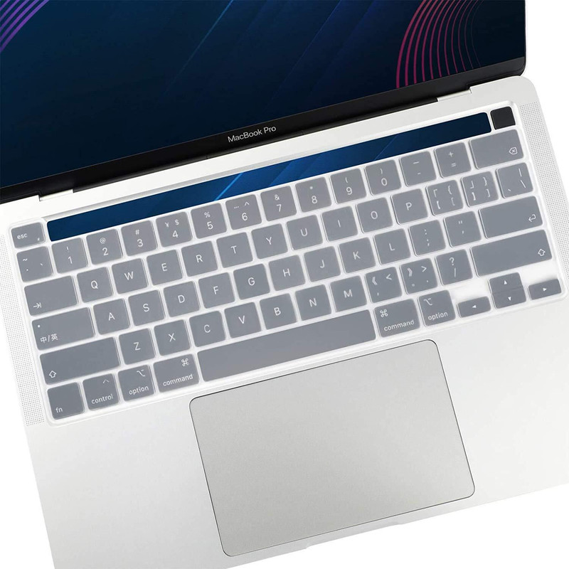 RAYA Keyboard Cover for MacBook Pro 13" inch M2 chip Laptops MacBook Pro 13 Keyboard Skin(Transparent)