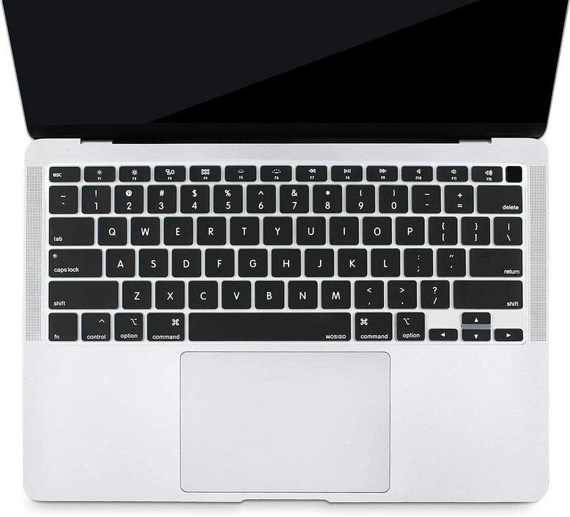 Capsa Premium MacBook Air M1 13 inch 2020 Release Model A2179, A2337 Keyboard Skin(Black)