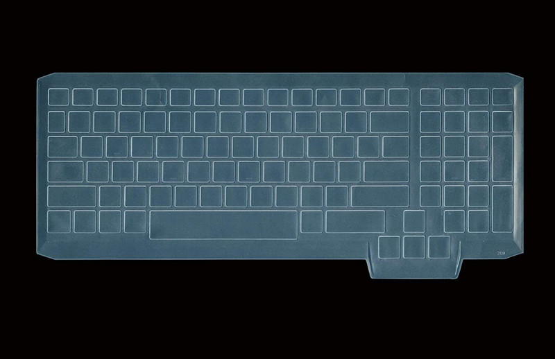 Saco TPU Skin Keyboard Cover for 15.6 Inch Laptop (15-CE011DX 15-CE013DX) HP OMEN 15-CE051NR 15-CE015DX 15-CE018DX 15-CE019DX 15-CE198WM 15-CE071TX Keyboard Skin(Transparent)