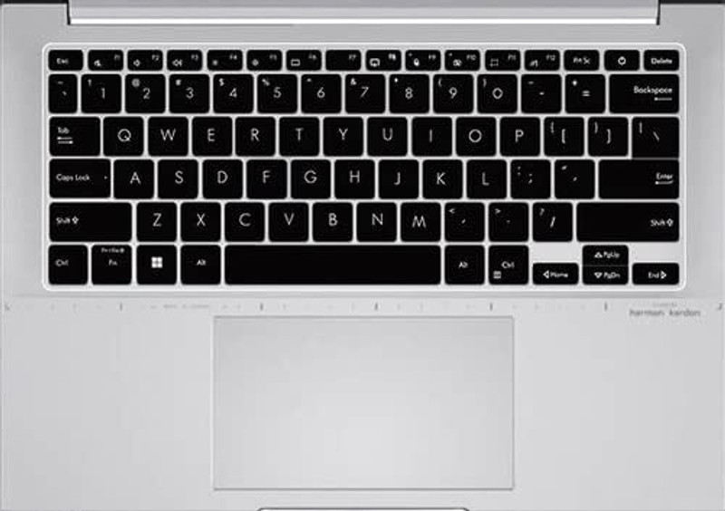 Saco Silicone Keyboard Cover Skin for 14 Inch Laptop TN3402QA-LZ540WS LZ741WS LZ511WS 2023 Asus Vivobook S 14 Flip TN3402YAB-LZ522WS LZ541WS, Keyboard Skin(Black)