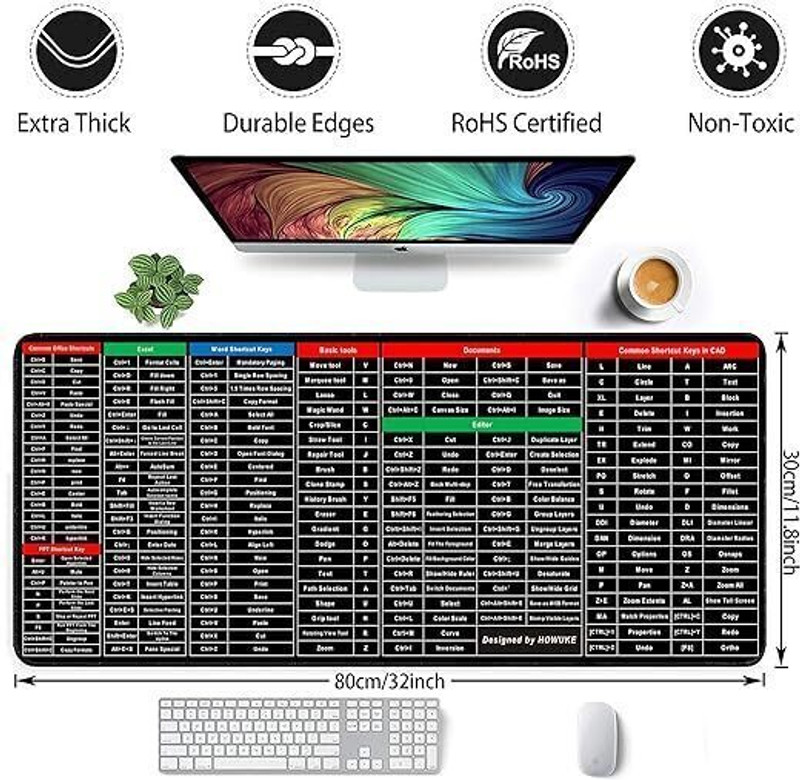 KDG TREADS key mat 1 Keyboard Skin(mulaticolor)