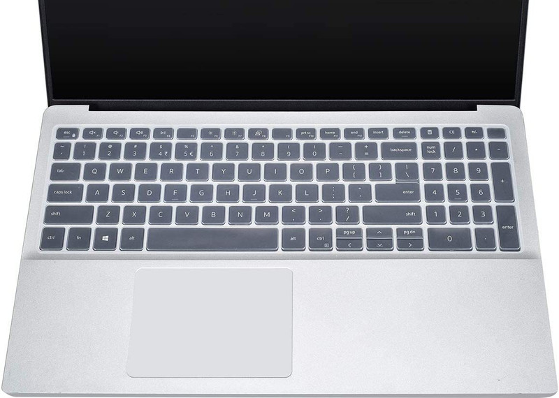 RAYA Silicone Keyboard Cover for Dell G15 Series Gaming Laptops Dell G15 Series { 5510 / 5511 / 5515 / 5520 / 5521 / 5525 / 5530 } Gaming Laptop Keyboard Skin(Transparent)