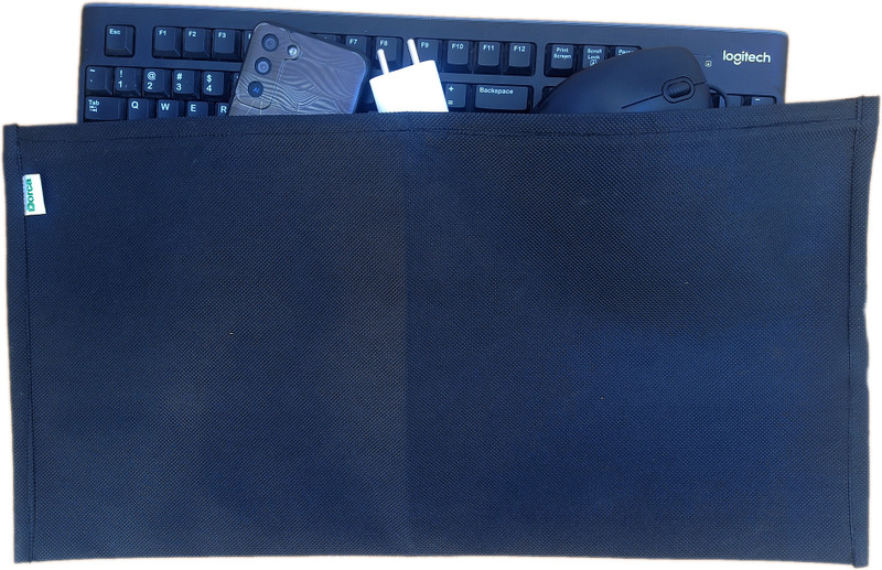 dorca Dust Productive Bag Case Sleeve Pouch for Universal Logitech/Razer/Das/Havit/Apple Magic Keyboard Keyboard Skin(Black)