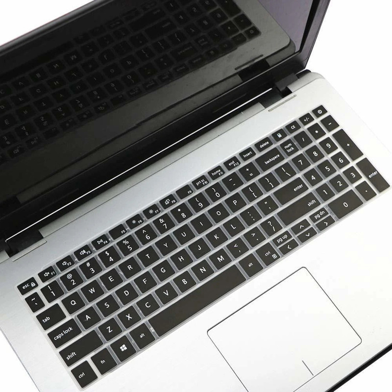 Saco Silicone Skin Keyboard Cover for - Transparent Dell G15 5510, 5515 15.6 inches Gaming Laptop Keyboard Skin(Transparent)