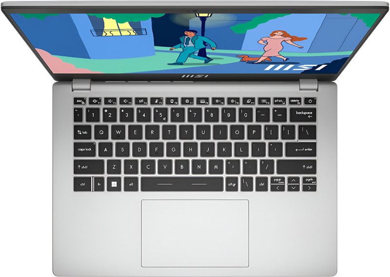 RAYA TPU Keyboard Cover for MSI Modern 14 ( C5M / C7M / C11M / C12M / C13M ) and MSI 14 ( Evo-B13M / H-B12U ) & MSI Summit E14 Evo-A12M laptops Keyboard Skin(Transparent TPU)