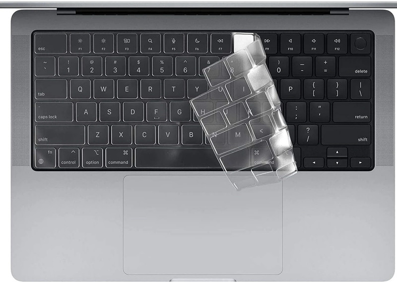 mizi MacBook Air 13.6 M2 A2681 Chip (2022 Release) Keyboard Skin(Transparent)