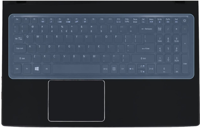 KACA Keyguard for Lenovo Ideapad S145 (81VD00C1IN) (15.6 inch){1 Piece} Laptop Keyboard Skin(Transparent)