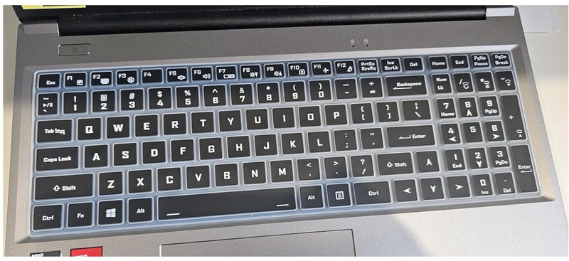 Saco Laptop Keyboard Cover for acer Aspire Lite AL15-41 /AL15-52/AL15-53 15.6" Laptop Acer Aspire 7 A715-79G | Acer ALG AL15G-52 / AL15G-53 15.6 Inch Gaming Laptops Keyboard Skin(Black)