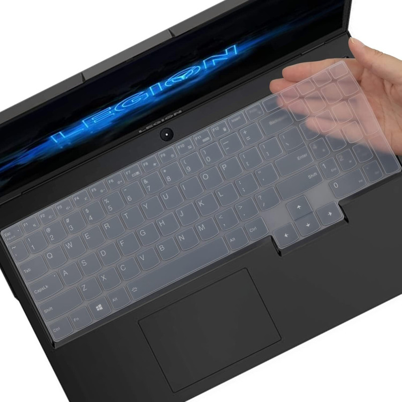 oaky Keyboard Skin for Lenovo LOQ/Lenovo Legion 5 Series Legion 5 5i 5p 5pi 15.6 inch Legion 7, 7i 17.3 inch/Lenovo ideaPad Gaming 3, 3i 15.6/16 inch Gaming Laptops Keyboard Skin(clear)