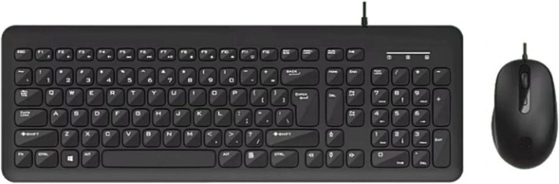 HP km160 Wired USB Standard Desktop Keyboard Compatible with Desktop, Laptop, Mac(Black)